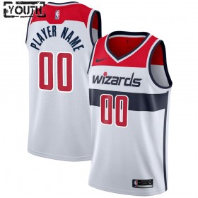 Dres Washington Wizards Prilagođeni 2020-21 Nike Association Edition Swingman - Dječji